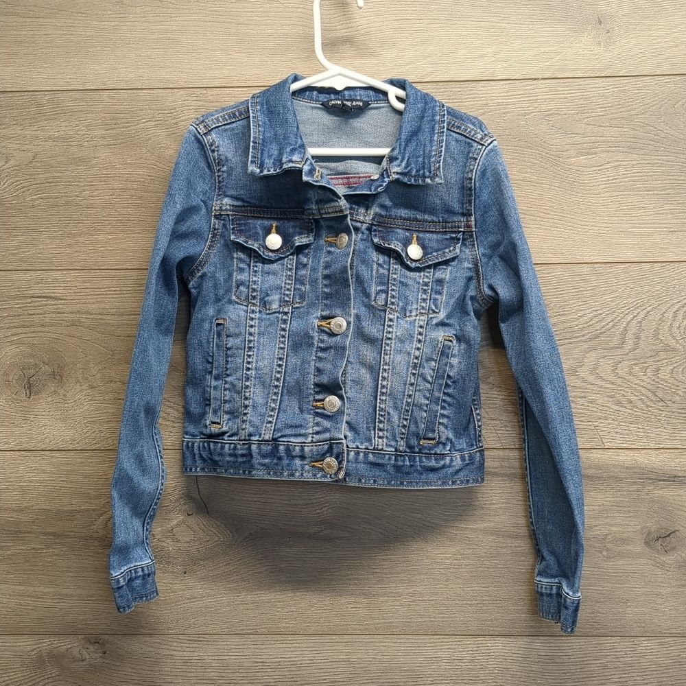 Calvin Klein Jeans Denim Jacket Girls Size 8/10 Medium